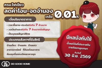  The green light cabinet reduces the transfer-mortgage to 0.01%. 