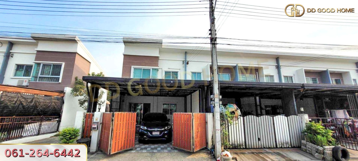 ขายทาวน์เฮ้าส์หลังมุม หมู่บ้านโนโว วิลล์ ลำลูกกา คลอง2 Novo Ville-2