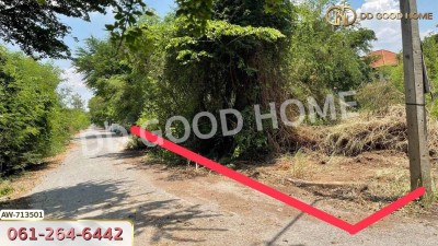 ที่ดินวังน้อย 106.1 ตร.ว.หมู่บ้านร่มรื่นวิลล์ 3 อยุธยา ใกล้วัดสว่างอารมณ์