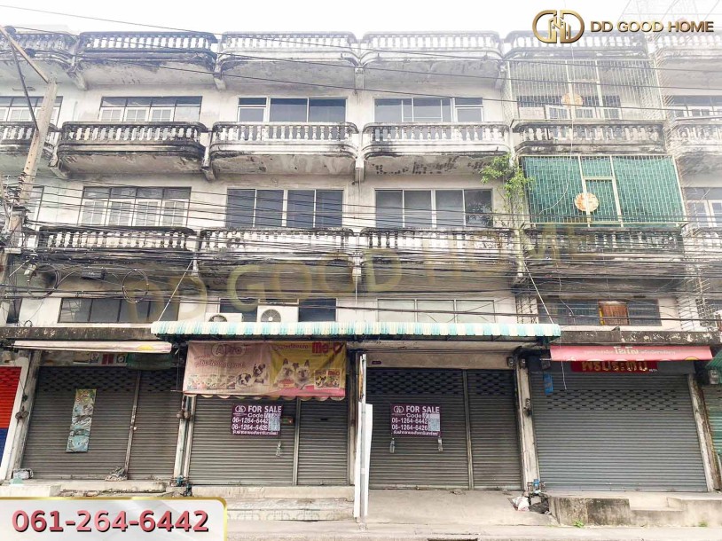 ขายอาคารพาณิชย์3ชั้นครึ่ง ซ.เพชรเกษม81 (86/27) ราคาพิเศษ-1