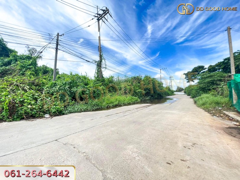 ❌SOLD OUT❌ ที่ดินเปล่าถมแล้ว 2 ไร่ 1 งาน 47 ตร.ว. สามารถสร้างโรงงานในซอยศาลเจ้า เลียบคลองสี่วา ต.คอกกระบือ จ.สมุทรสาคร-7
