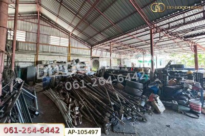 ที่ดินพร้อมสิ่งปลูกสร้าง 1 ไร่ 30 ตร.ว. ถ.เลียบคลองราษฎร์นิยม นนทบุรี ใกล้วัดคลองขวาง