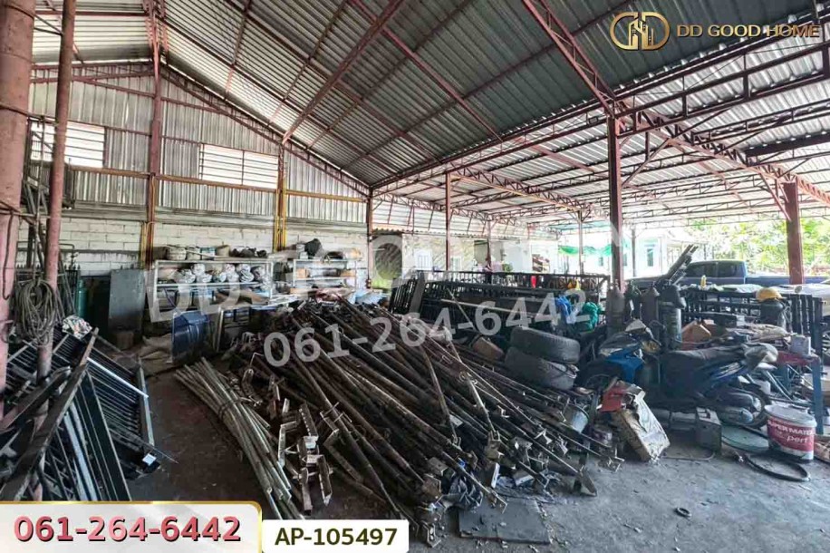 ที่ดินพร้อมสิ่งปลูกสร้าง 1 ไร่ 30 ตร.ว. ถ.เลียบคลองราษฎร์นิยม นนทบุรี ใกล้วัดคลองขวาง-5