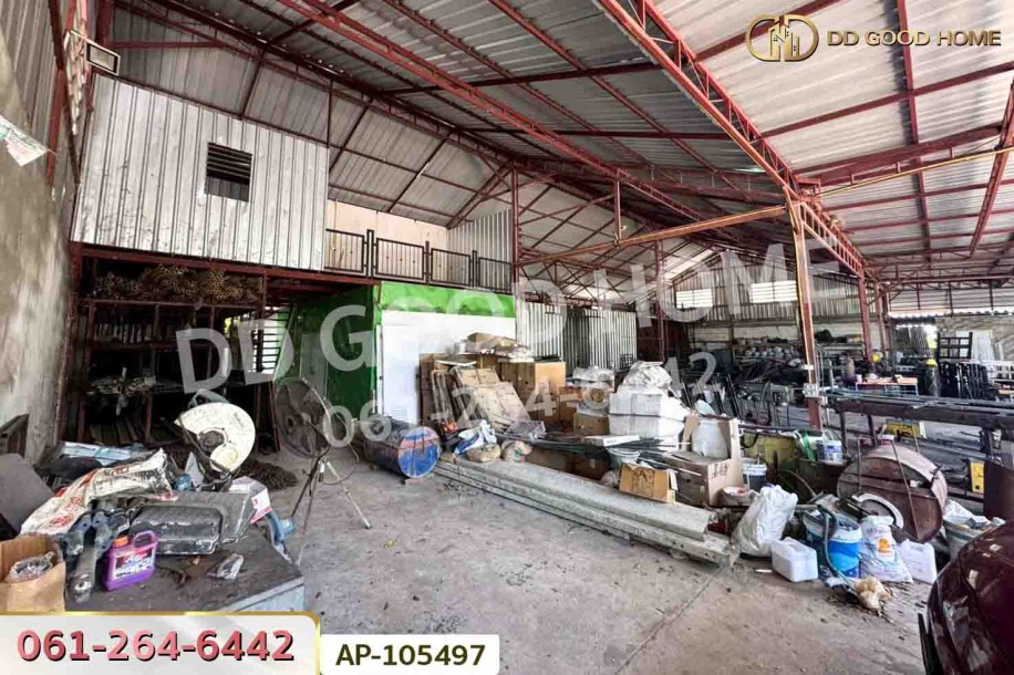 ที่ดินพร้อมสิ่งปลูกสร้าง 1 ไร่ 30 ตร.ว. ถ.เลียบคลองราษฎร์นิยม นนทบุรี ใกล้วัดคลองขวาง-3