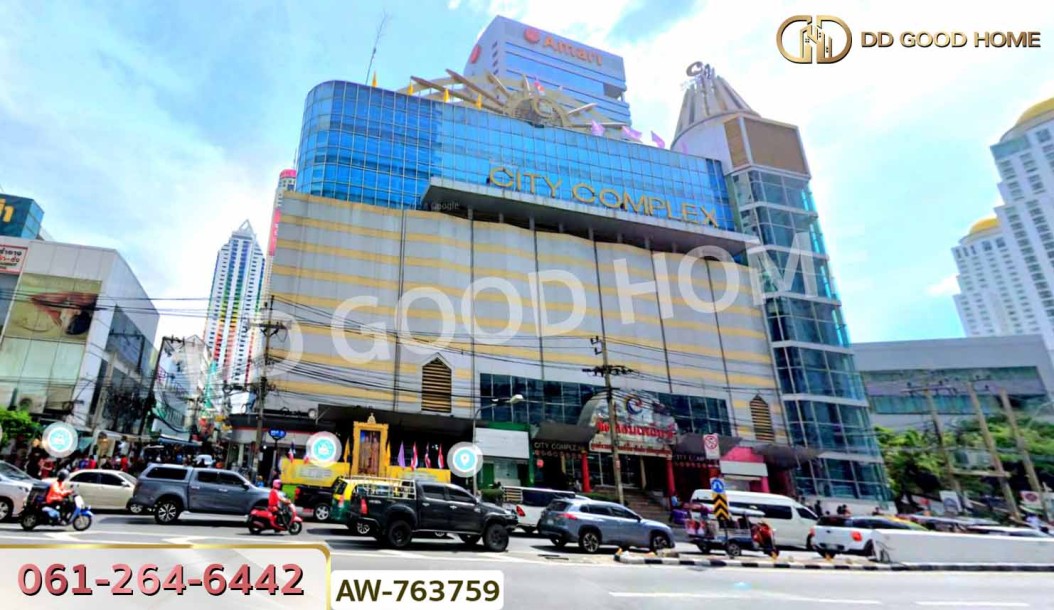 ห้องชุด ซิตี้ คอมเพล็กซ์ ประตูน้ำ ถ.เพชรบุรี ตรงข้าม แพลตตินัม แฟชั่นมอลล์.-2