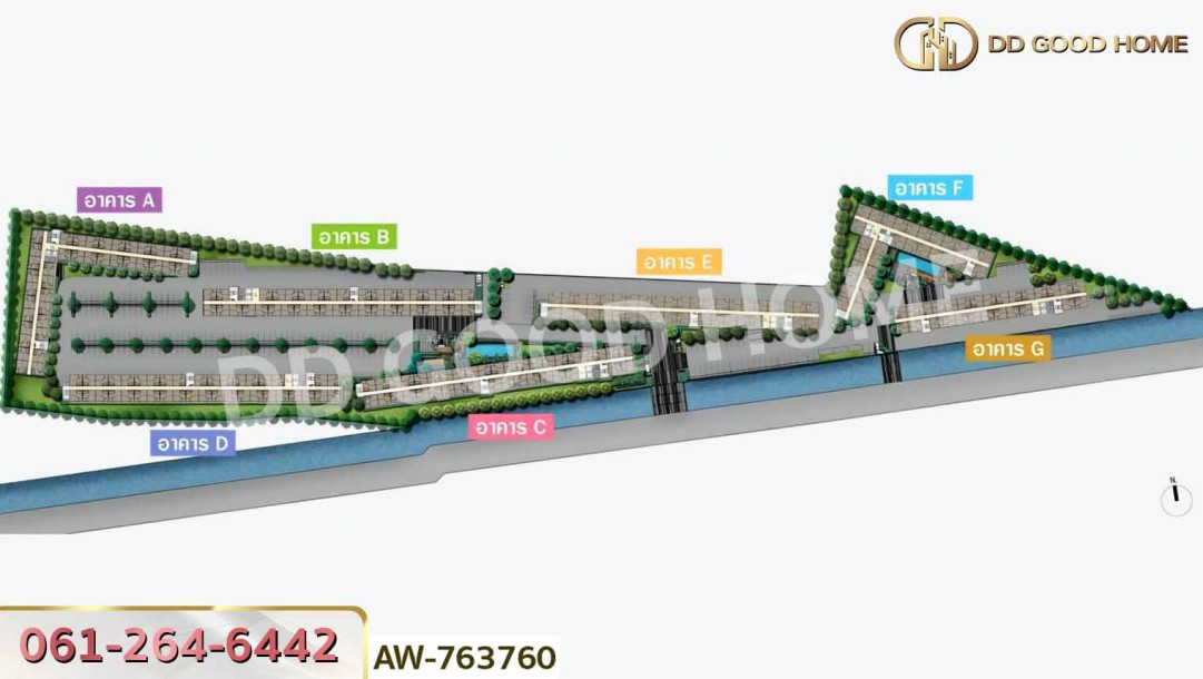 คอนโด พลัม คอนโด บางใหญ่ สเตชั่น เฟส 2 (คลองถนน) นนทบุรี ใกล้ MRT คลองบางไผ่.-2