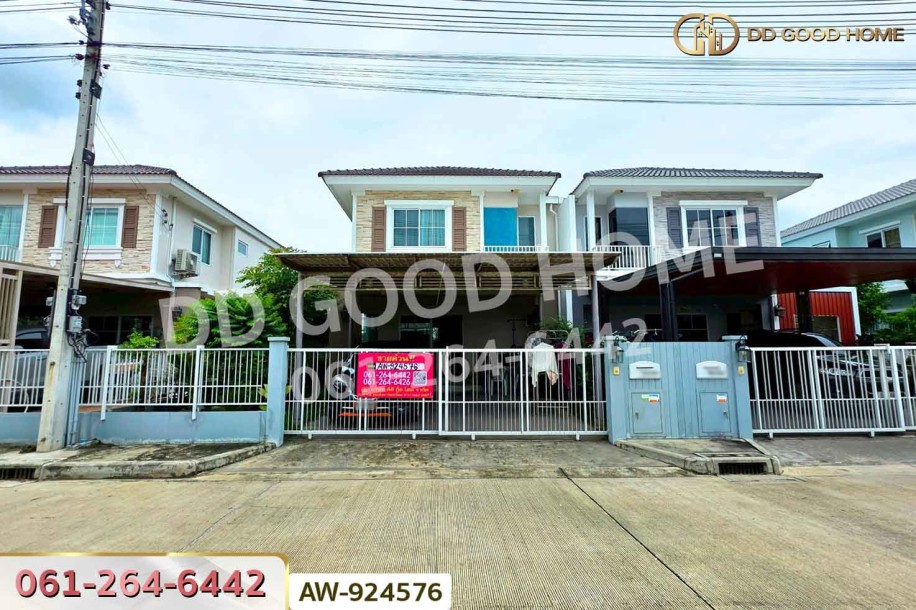 บ้านแฝด วิลลาจจิโอ 2 (พระราม 2 ซ.100) สมุทรสาคร ใกล้ Central พระราม 2-2