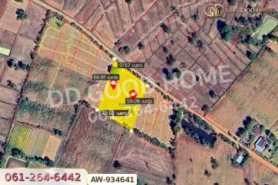 ที่ดินเขมราฐ 1 ไร่ 331.4 ตร.ว. อุบลราชธานี ใกล้ เทศบาลตำบลหนองนกทา