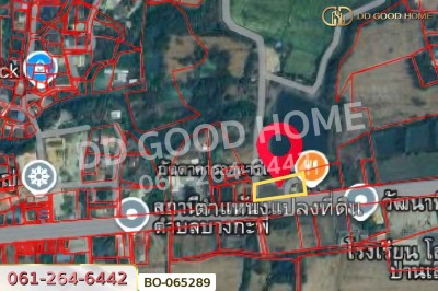 ที่ดินพร้อมสิ่งปลูกสร้างบ้านหมี่ 1 ไร่ 229 ตร.ว. ลพบุรี ใกล้ที่ว่าการอำเภอบ้านหมี่