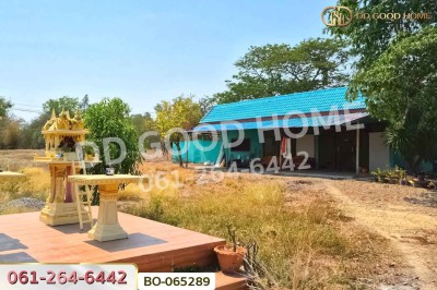 ที่ดินพร้อมสิ่งปลูกสร้างบ้านหมี่ 1 ไร่ 229 ตร.ว. ลพบุรี ใกล้ที่ว่าการอำเภอบ้านหมี่