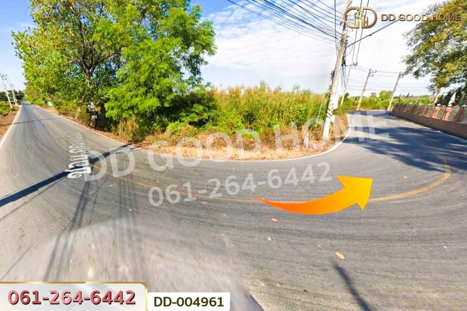 ที่ดินศีรษะกระบือ 52 ตร.ว. องครักษ์ นครนายก ใกล้มหาวิทยาลัยศรีนครินทรวิโรฒ องครักษ์.-6