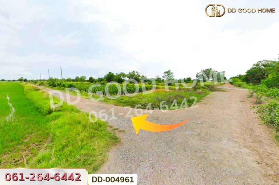 ที่ดินศีรษะกระบือ 52 ตร.ว. องครักษ์ นครนายก ใกล้มหาวิทยาลัยศรีนครินทรวิโรฒ องครักษ์.-4