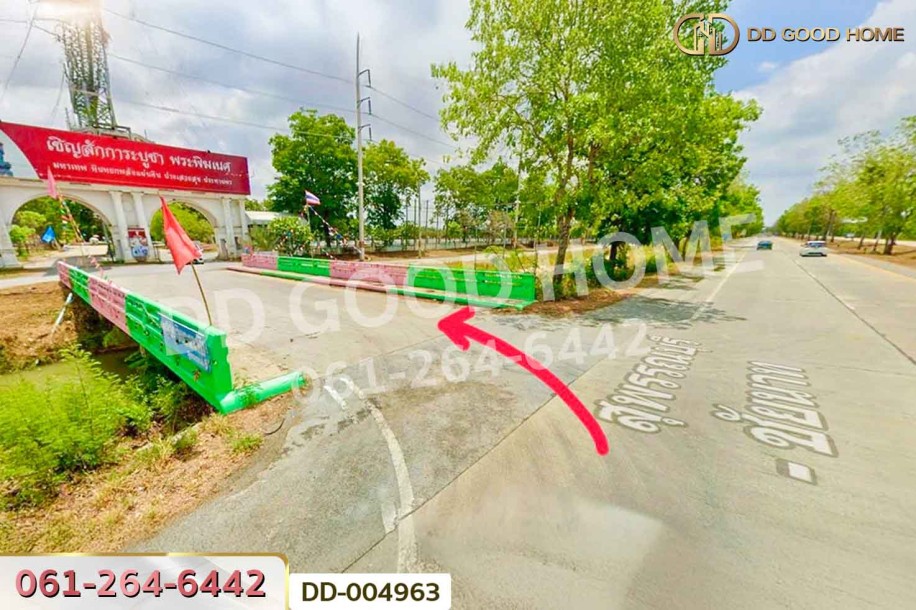 ที่ดินศรีประจันต์ 1 ไร่ สุพรรณบุรี ใกล้โรงพยาบาลศรีประจันต์.-6