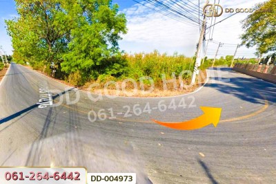 ที่ดินศีรษะกระบือ 214 ตร.ว. องครักษ์ นครนายก ใกล้มหาวิทยาลัยศรีนครินทรวิโรฒ องครักษ์.