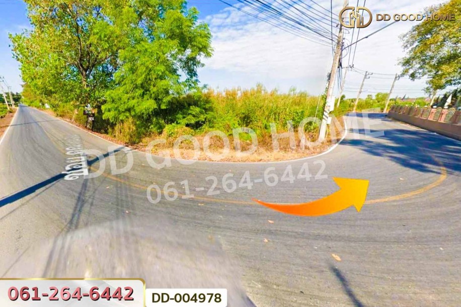ที่ดินศีรษะกระบือ 52 ตร.ว. องครักษ์ นครนายก ใกล้มหาวิทยาลัยศรีนครินทรวิโรฒ องครักษ์.-6