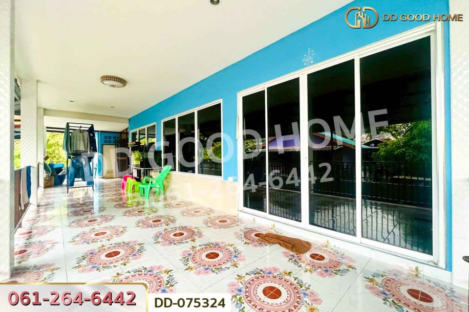 บ้านเดี่ยว หนองขาม ศรีราชา ชลบุรี ใกล้สนามบินหนองค้อ-9