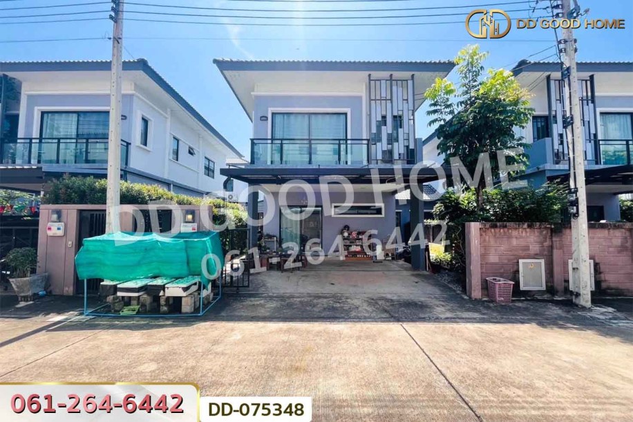 บ้านแฝด เดอะ แพลนท์ วงแหวน-ลำลูกกา คลอง 5 ปทุมธานี ใกล้ตลาดมั่งมีทรัพย์ มาร์เก็ต-2