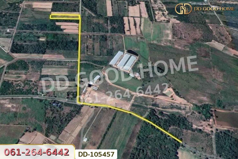 ที่ดินด่านมะขามเตี้ย 4 ไร่ 399.7 ตร.ว. กาญจนบุรี ใกล้โรงพยาบาลด่านมะขามเตี้ย-9