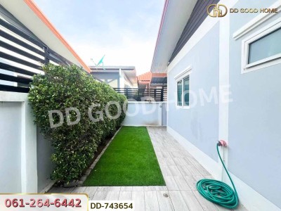 บ้านเดี่ยว หมู่บ้านพอเพียง โครงการ 5 พิจิตร ใกล้ที่ว่าการอำเภอวชิรบารมี.
