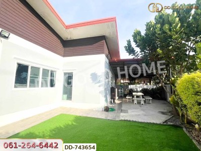 บ้านเดี่ยว หมู่บ้านพอเพียง โครงการ 5 พิจิตร ใกล้ที่ว่าการอำเภอวชิรบารมี.