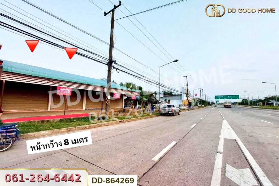 อาคารพาณิชย์ชั้นเดียว โนนสะอาด อุดรธานี ใกล้สถานีตำรวจโนนสะอาด-9