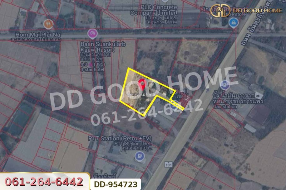 ที่ดินพร้อมบ้านเดี่ยวทุ่งโฮ้ง 6 ไร่ 174.5 ตร.ว. แพร่ ใกล้หอประชุม อบจ.แพร่.-8