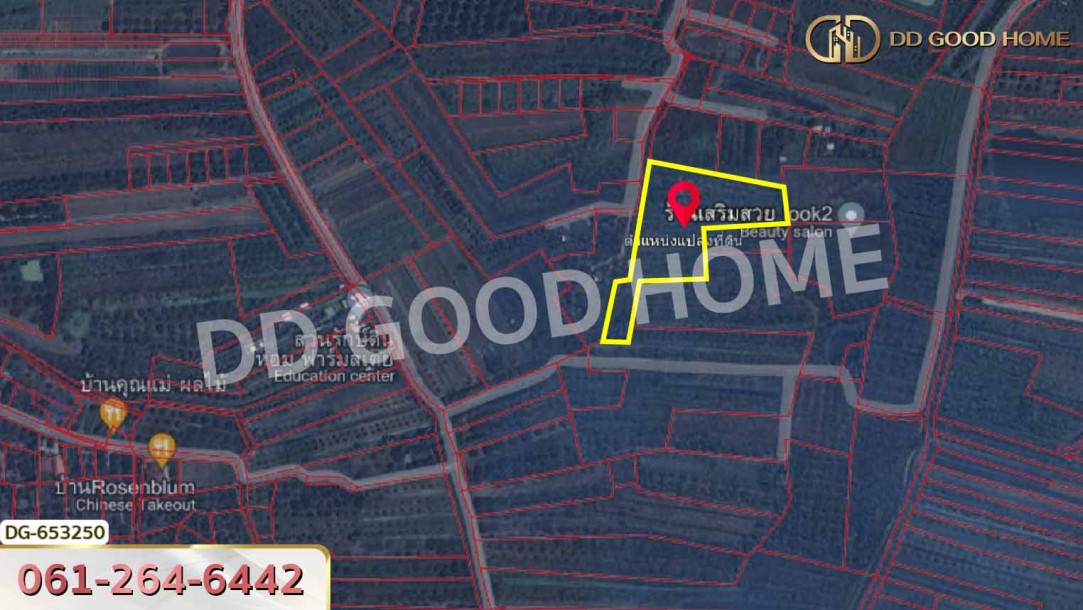 ที่ดินเมืองลำพูน 4 ไร่ 392 ตร.ว. ใกล้วิทยาลัยเทคโนโลยีหมู่บ้านครูภาคเหนือ-10