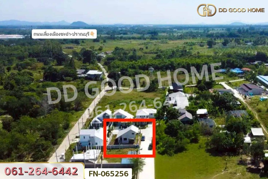 บ้านเดี่ยว บ้านระเบียงขาว หัวหิน ใกล้ สวนน้ำ แบล็ค เมาน์เทน-9