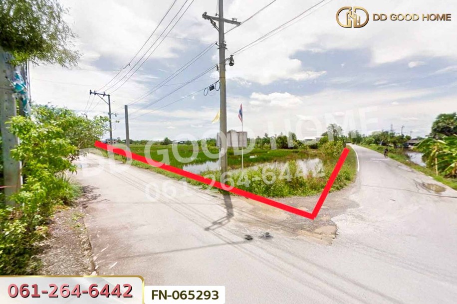 ที่ดินบางบัวทอง 4 ไร่ 327.9 ตร.ว. นนทบุรี ใกล้วัดสร้างใหม่ คลองเจ๊ก-8