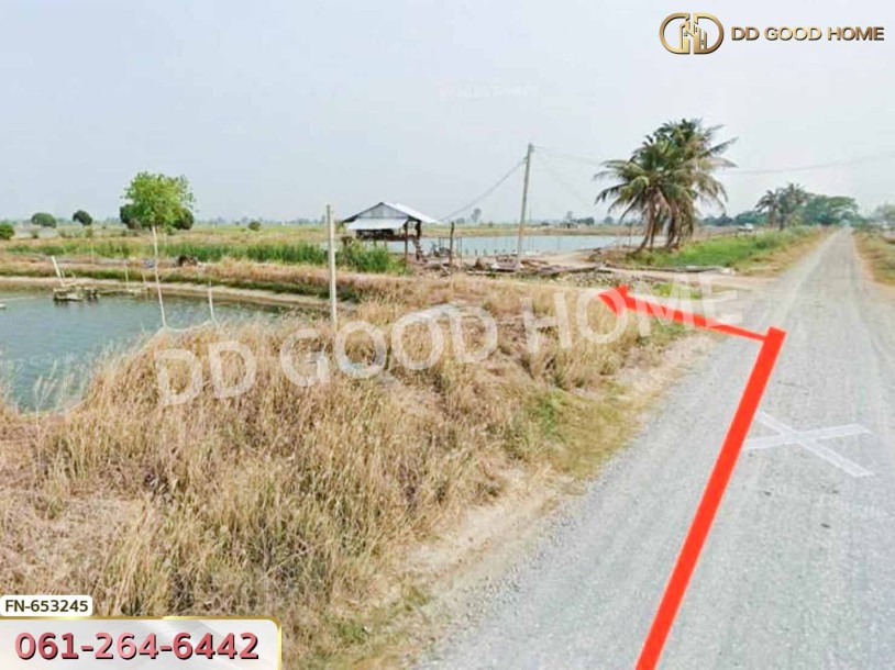 ที่ดินอู่ทอง 3 ไร่ สุพรรณบุรี ใกล้วัดสระพังลาน-4