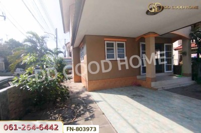 บ้านเดี่ยว หมู่บ้านแสนสุข สมุทรสาคร ใกล้โรงเรียนสารสาสน์วิเทศสมุทรสาคร