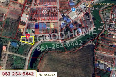 ที่ดินหนองดินแดง 188.4 ตร.ว. นครปฐม ใกล้เซ็นทรัลนครปฐม.