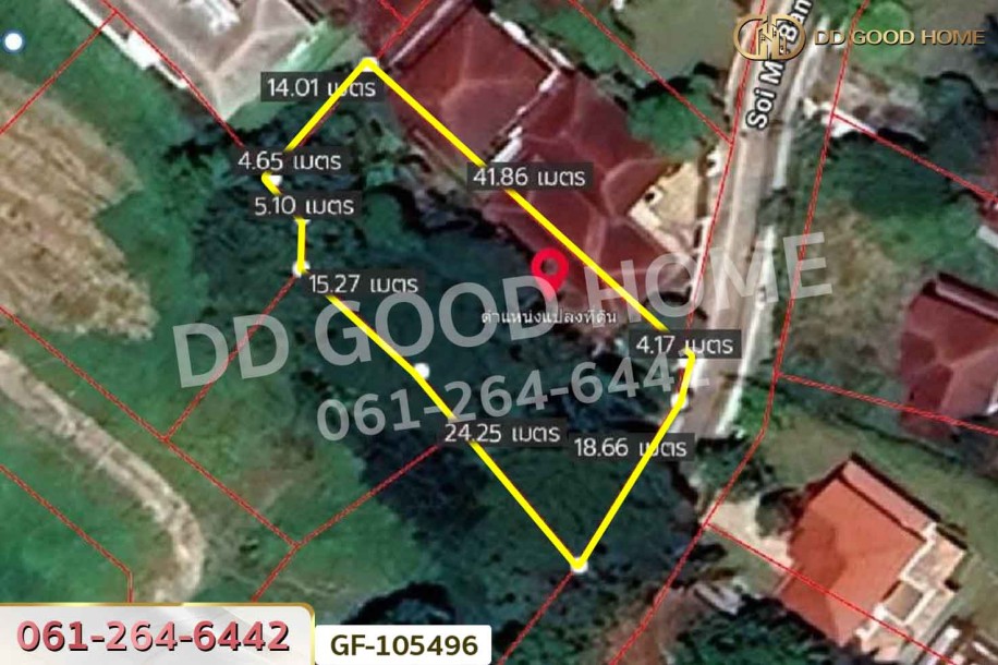 ที่ดินโครงการหมู่บ้านชลลดา 206 ตร.ว. บางบัวทอง นนทบุรี ใกล้สำนักงานเทศบาลนครบางบัวทอง-7