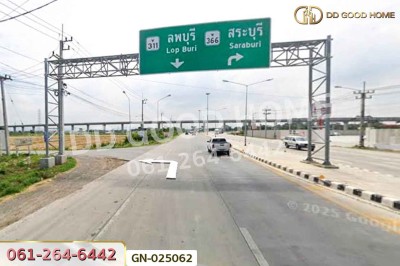 ที่ดินโคกสำโรง 10 ไร่ 259 ตร.ว. ถ.สุรนารายณ์ ลพบุรี ใกล้วัดเขาวงพระจันทร์