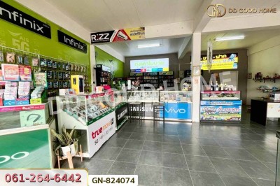 อาคารพาณิชย์ ทุ่งเตา ร้านโทรศัพท์ทุ่งเตาโมบาย สุราษฎร์ธานี ใกล้โลตัส