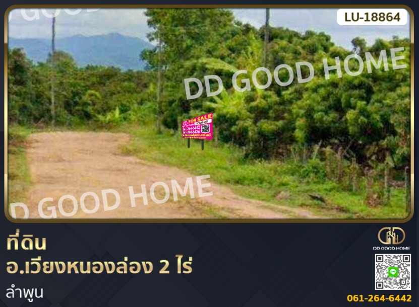 ที่ดิน อ.เวียงหนองล่อง 2 ไร่ ลำพูน-1