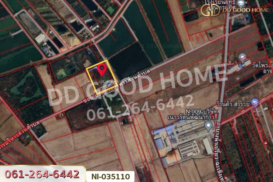 ที่ดินบางน้ำเปรี้ยว 10 ไร่ ฉะเชิงเทรา ใกล้โรงเรียนสิทธิสุนทรอุทิศ (เช่า)-2