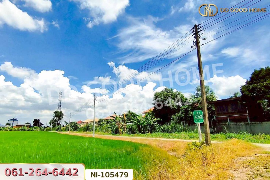 ที่ดินบางคูวัต ติดคลองหนามแดง 1 ไร่ 226.7 ตร.ว. ปทุมธานี ใกล้สำนักงานเทศบาลตำบลบางเดื่อ-6