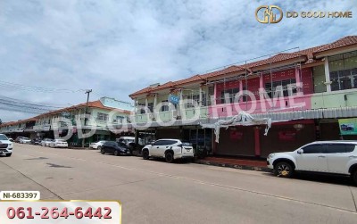 อาคารพาณิชย์ กบินทร์บุรี ปราจีนบุรี ใกล้ตลาดอุดมสุข
