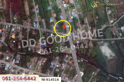 ที่ดินปากพนัง 213.8 ตร.ว. สี่แยกจมูกควาย นครศรีธรรมราช ใกล้ตลาดย้อนยุคปากพนัง‬