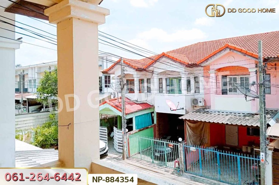 ทาวน์เฮ้าส์ หมู่บ้านสวัสดี 1 ถ.สำเร็จพัฒนา นนทบุรี ใกล้ พลัส มอลล์ บางใหญ่-5