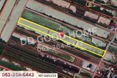 ที่ดินบางปะกง 9 ไร่ 287 ตร.ว. ฉะเชิงเทรา ใกล้โรงเรียนแสมขาววิทยาคาร