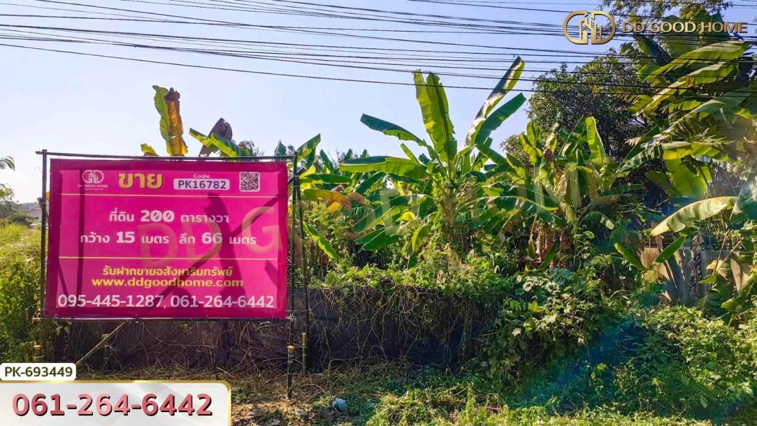 ที่ดินขนาด 200 ตร.ว. ซ.ดอยพระบาท เชียงราย-4