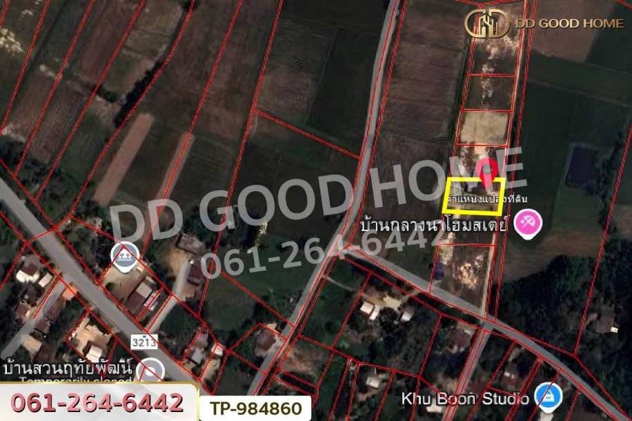 ที่ดินพร้อมบ้านเดี่ยวหนองมะโมง 1 ไร่ (บ้านกลางนาโฮมสเตย์) ชัยนาท ใกล้โลตัส ชัยนาท-2