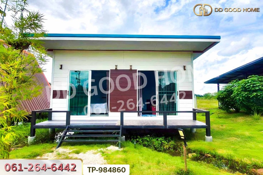 ที่ดินพร้อมบ้านเดี่ยวหนองมะโมง 1 ไร่ (บ้านกลางนาโฮมสเตย์) ชัยนาท ใกล้โลตัส ชัยนาท-9