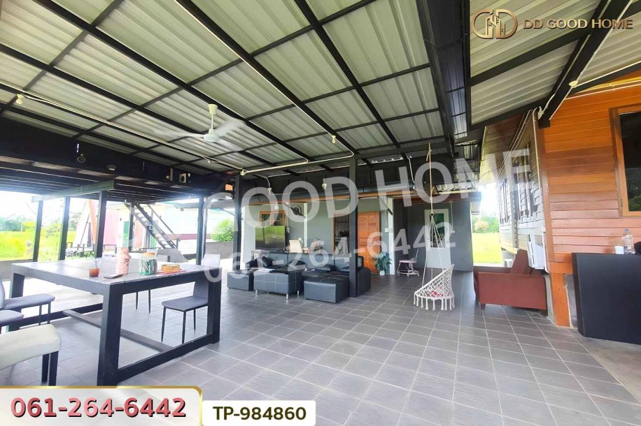ที่ดินพร้อมบ้านเดี่ยวหนองมะโมง 1 ไร่ (บ้านกลางนาโฮมสเตย์) ชัยนาท ใกล้โลตัส ชัยนาท-4