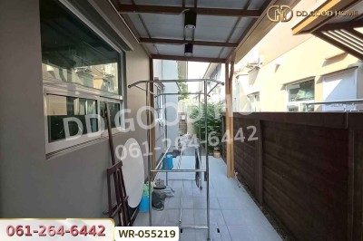 บ้านแฝด อณาสิริ กรุงเทพ-ปทุมธานี 2 ใกล้ โรงเรียนสาธิตปทุม
