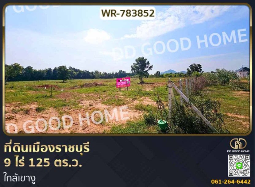 ที่ดินเมืองราชบุรี 9 ไร่ 125 ตร.ว. ใกล้เขางู-1