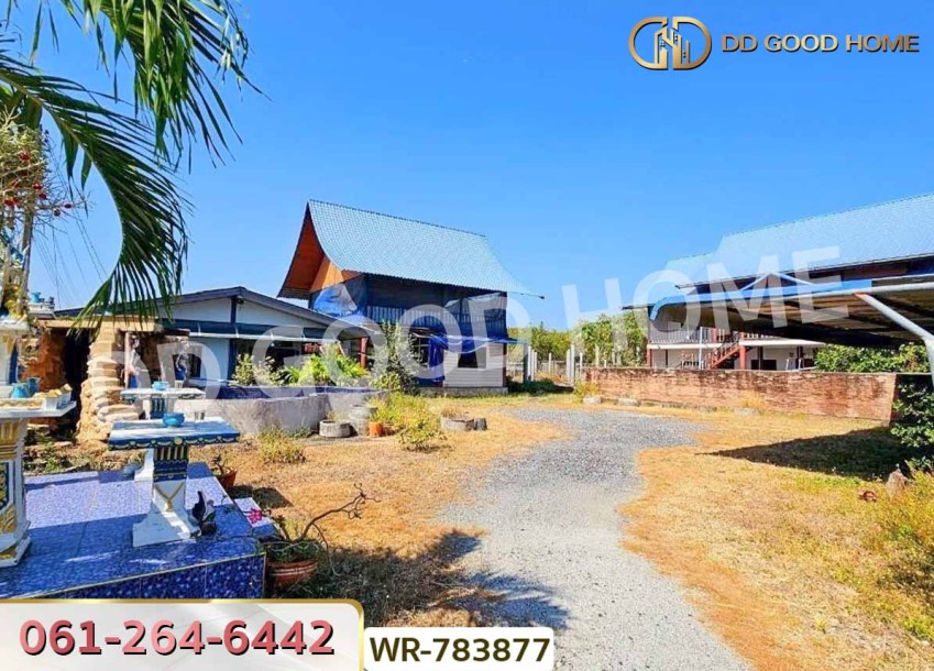 ที่ดินพร้อมสิ่งปลูกสร้าง 1 ไร่ 70 ตร.ว. ฉะเชิงเทรา ใกล้วัดหลวงพ่อโสธร-5