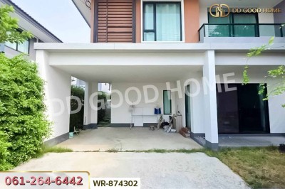 บ้านเดี่ยว คณาสิริ วงแหวน-ลำลูกกา ปทุมธานี ใกล้สวนสนุกดรีมเวิลด์